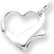 Sterling Silver Lobster Clasp W/Jump Ring (14.50Mm To 17.40Mm)